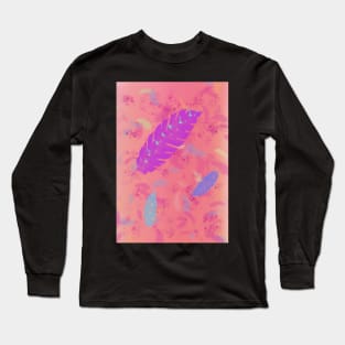 Feathered Long Sleeve T-Shirt